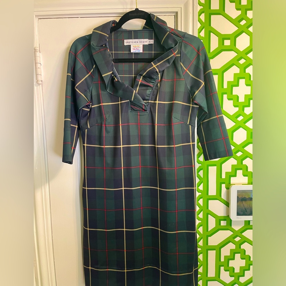 Gretchen Scott plaid dress